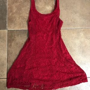 Wet Seal maroon dress